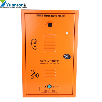 acheter Téléphone industriel de téléphone de Voip de secours de tunnel avec le voyant d'alarme de clignotant fabrication en ligne