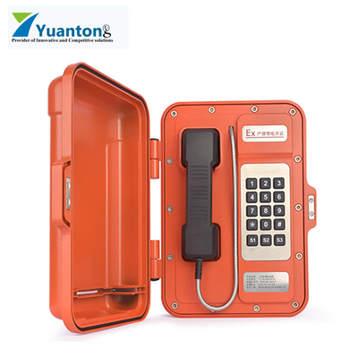 acheter La puissance au-dessus du téléphone industriel de VoIP d'Ethernet a adapté la couleur aux besoins du client pour l'exploitation fabrication en ligne