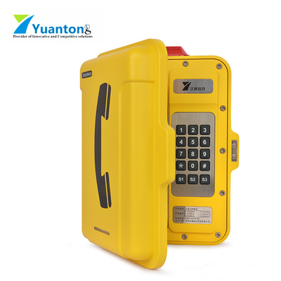 acheter Téléphone imperméable industriel standard de petite gorgée du clavier numérique IP68 VOIP extérieur fabrication en ligne