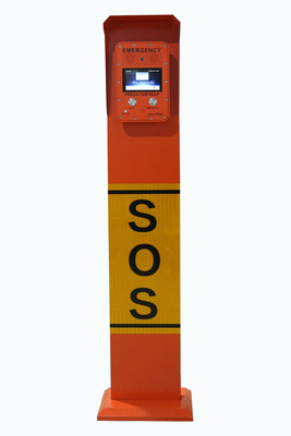 acheter Support à l'épreuve du vandalisme résistant de pilier de téléphone du téléphone SOS d'interphone de secours de VoIP de bord de la route fabrication en ligne