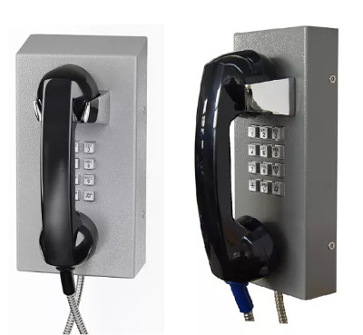 acheter Téléphone analogue d'intérieur de PSTN, téléphone résistant de vandale de ligne directe de visiteurs de détenu fabrication en ligne