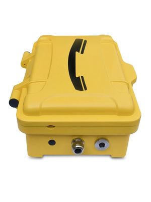 acheter Téléphone industriel extérieur avec tube de câble télescopique en acier inoxydable à forte suppression du bruit et clavier en silicone de qualité industrielle fabrication en ligne