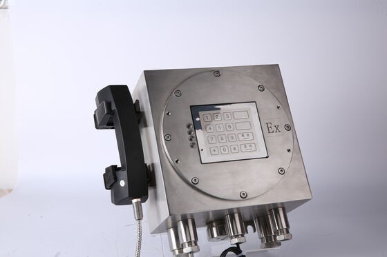 acheter Téléphone résistant à l'explosion avec protection IP66, versions analogique et SIP, et boîtier en alliage d'aluminium pour environnements dangereux fabrication en ligne