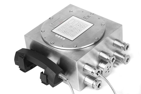 acheter Téléphone industriel résistant à l'explosion en acier inoxydable avec une forte suppression du bruit et une protection IP66 fabrication en ligne