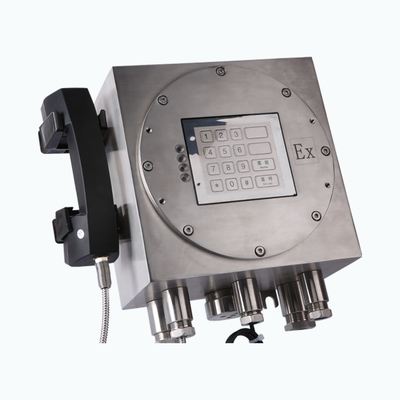 acheter Téléphone industriel d'acier inoxydable, téléphone IP66 anti-déflagrant fabrication en ligne