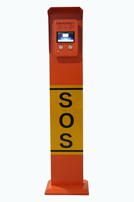 acheter Cabine téléphonique d'appel téléphonique imperméable du secours SOS de bord de la route de soutien de pilier sur des routes fabrication en ligne