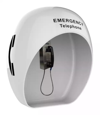 Cabine téléphonique acoustique extérieure résistante de vandale pour le téléphone d'urgence