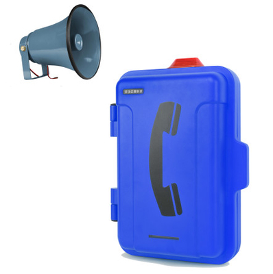 Type de montage murale haut-parleur Téléphone Voix amplifiée Téléphone avec lampe pilote sonnante