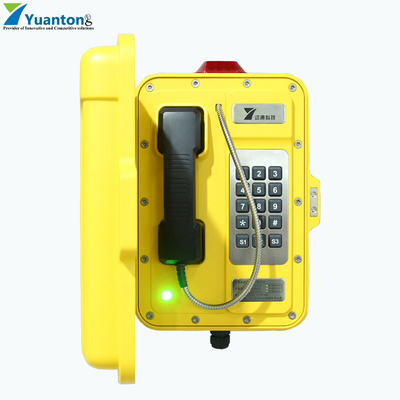 Full Duplex Talk sur le combiné pour Vandal Résistant Téléphone avec support SIP