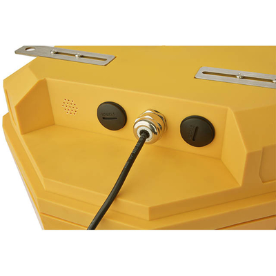 Clavier en silicone ou en acier inoxydable Téléphone résistant aux intempéries avec haut-parleur externe 30W Max besoin de puissance supplémentaire