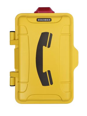 Connectivité RJ45 et boutons en silicone Téléphone industriel pour les besoins du client