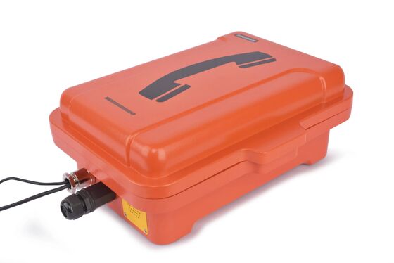 Téléphone industriel étanche IP67 en alliage d'aluminium, avec forte réduction du bruit et antidéflagrant