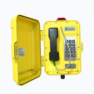 Téléphone analogue imperméable industriel YT-DLSG30 PoE ou 12VDC