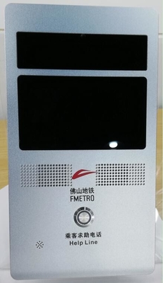 Interphone analogue d'ascenseur de cadran d'ordre de boîte d'appel d'urgence d'ascenseur